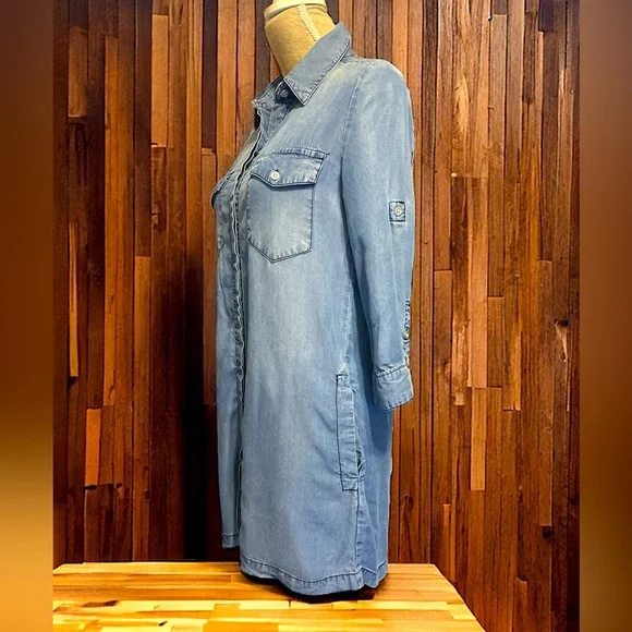 Velvet Heart Dresses | Velvet Heart Denim Shirt Dress Womens Xs | Color: Blue | Size: Xs | Ladyx333's Closet Velvet Heart Dresses | Velvet Heart Denim Shirt Dress Womens Xs | Color: Blue | Size: Xs | Ladyx333's Closet